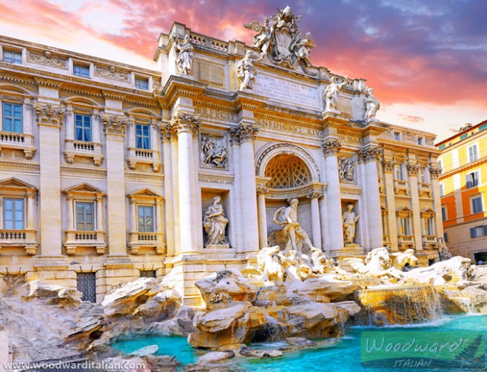 Fontana di Trevi - Trevi Fountain - Rome Italy